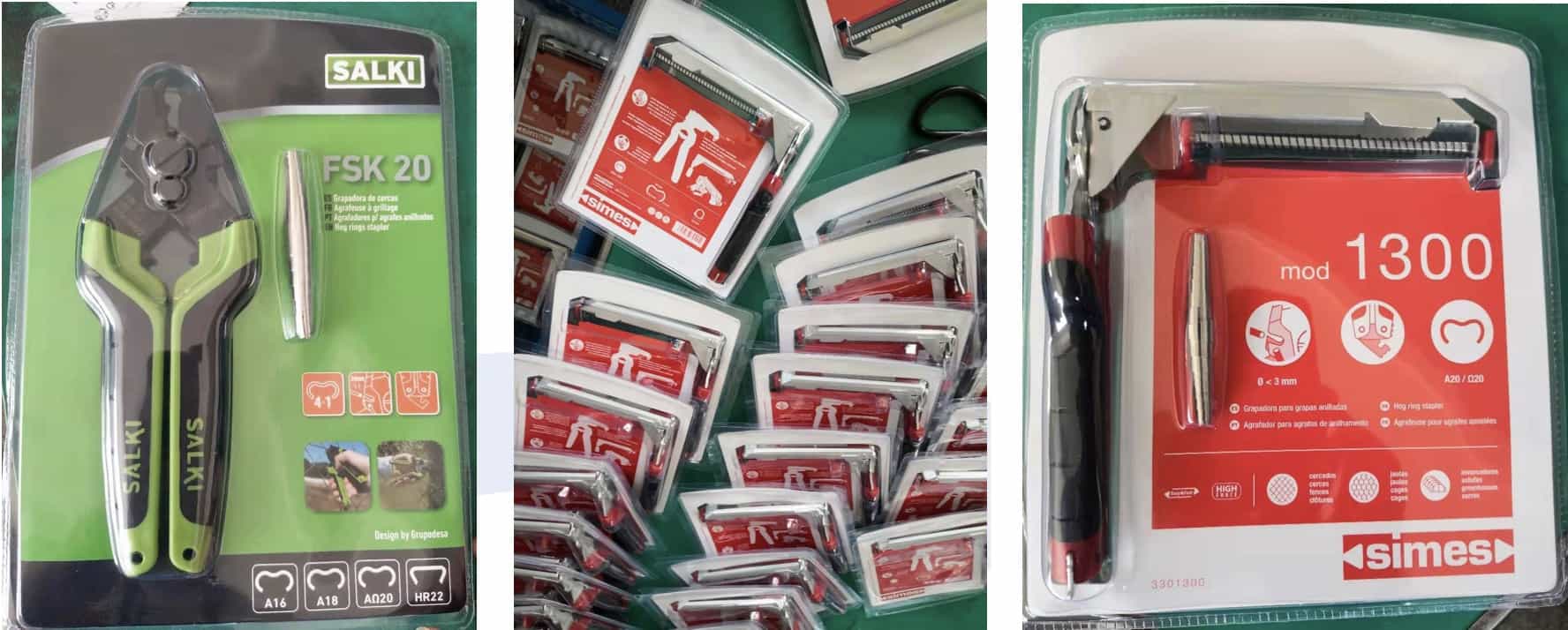 New productions, inspections and deliveries of existing products