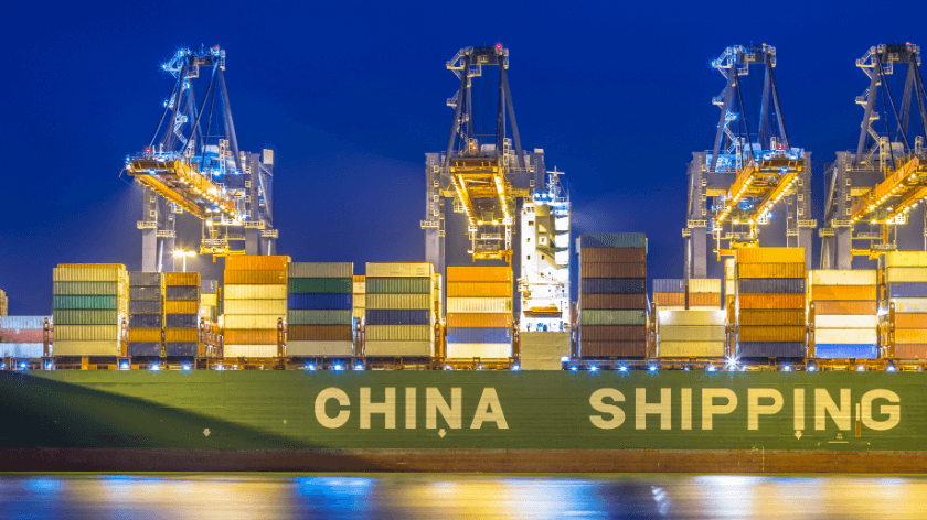 transportation costs from China