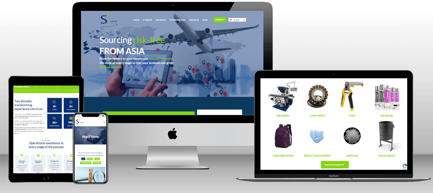 S³ Group Launches its New Website: more comprehensive, international, and closer to its customers