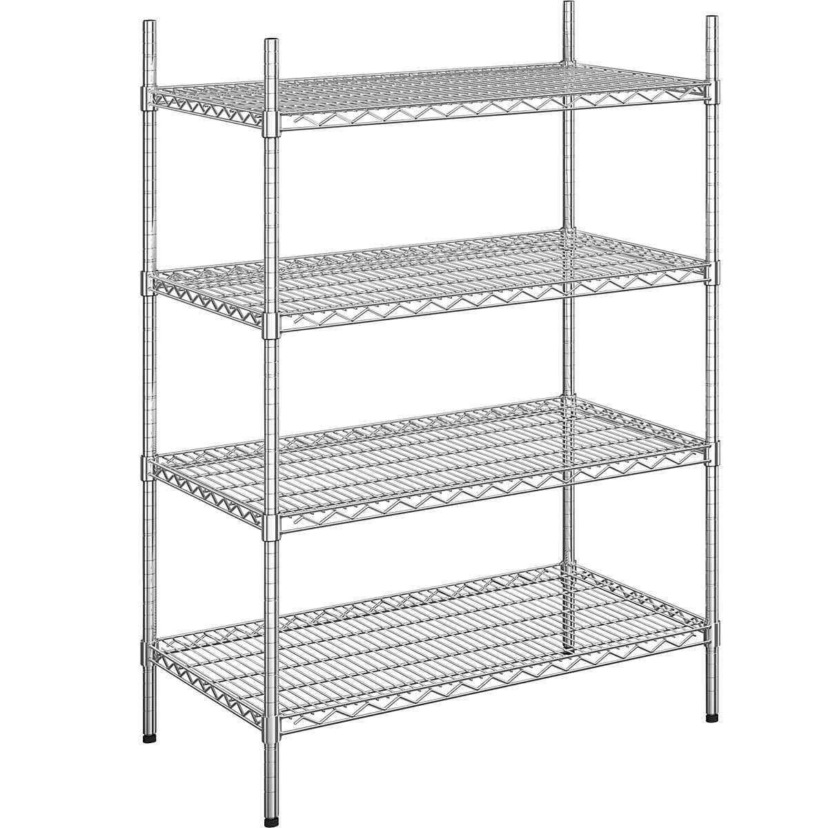 Chrome shelving