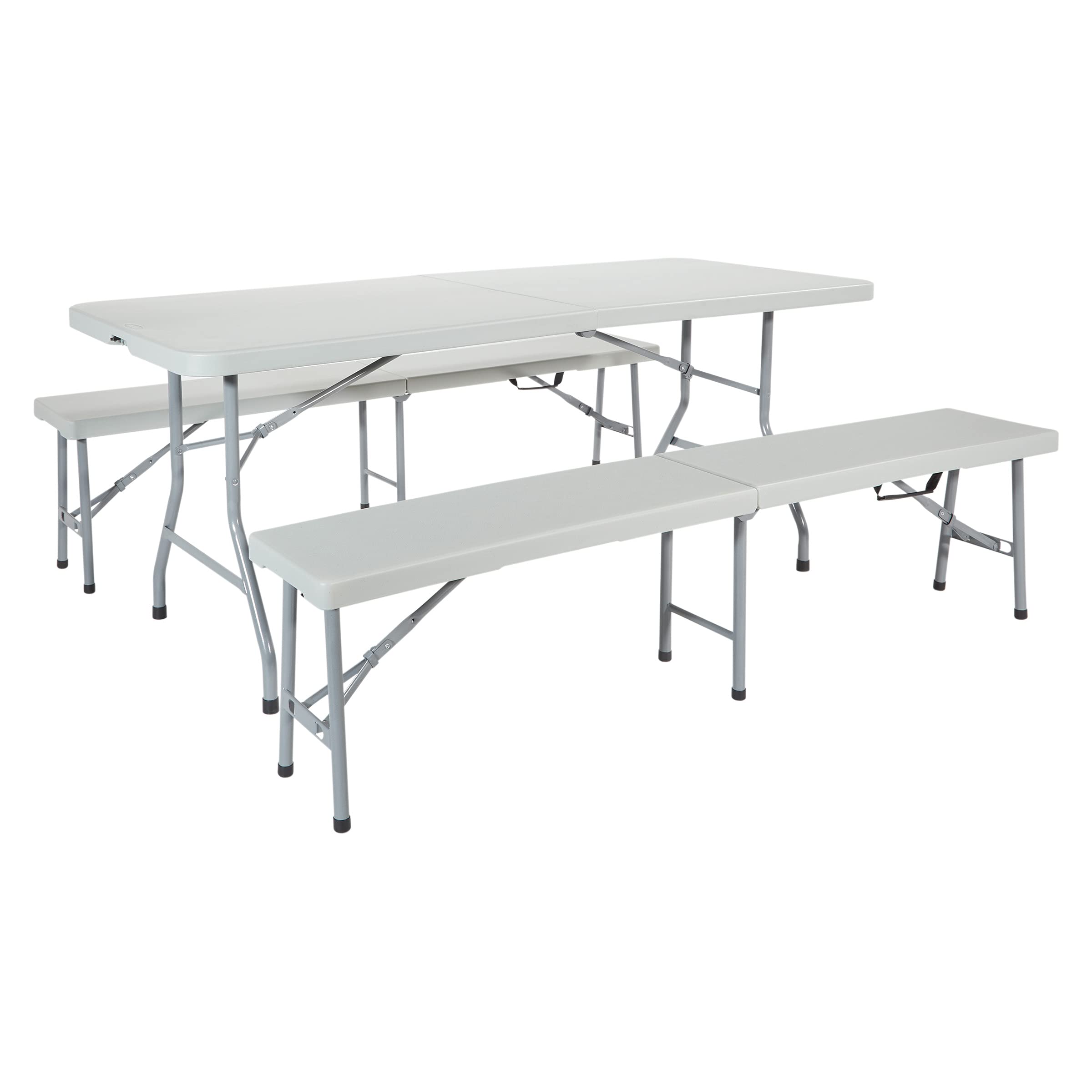 Foldable benches and tables - Bancos y mesas plegables